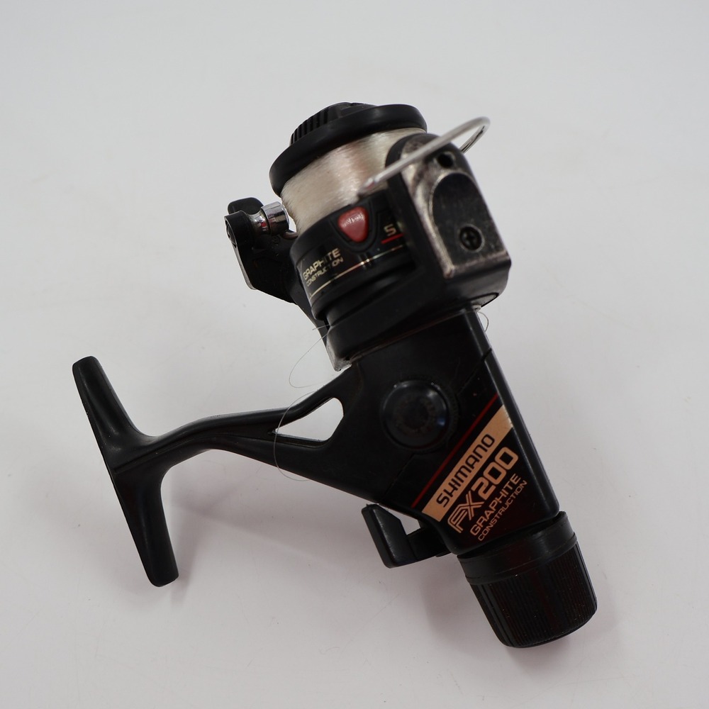 Shimano FX200 Spinning‎ Reel Black Graphite QuickFire II R2 Spool